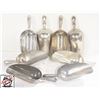 Image 1 : 8 BROWNE 24OZ METAL SCOOPS
