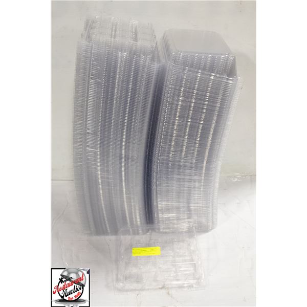 MINI CUPCAKE CLAMSHELLS (APPROX 150)