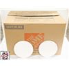 Image 1 : LARGE BOX OF 8" WHITE CAKE PADS