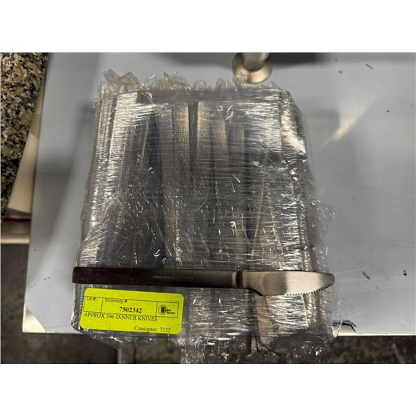 APPROX 296 DINNER KNIVES