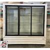 Image 1 : GENERAL REFRIGERATION TRIPLE SLIDING GLASS DOOR