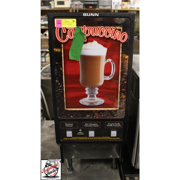 BUNN COMMERCIAL FRESH MIX HOT BEVERAGE DISPENSER