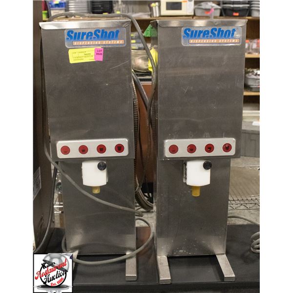 2 SURESHOT GRANULAR DISPENSERS