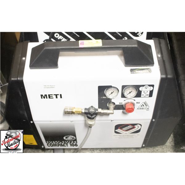 METI COMPACT 106 SILENT PISTON MEDICAL COMPRESSOR