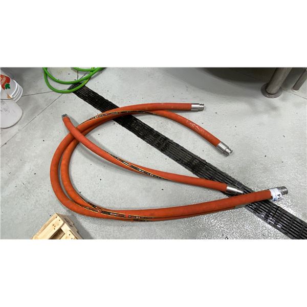 3 PIECES. 1 1/2" FOOD GRADE BEVERAGE TRANSFER HOSE, 1 X 5', 2 X 10'