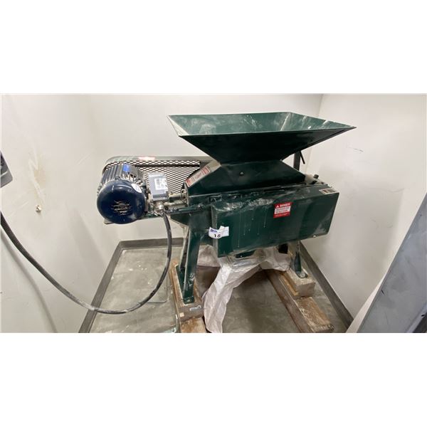 GRAIN MILL, UP TO 2,000LB, PER HOUR. 3 PHASE. 1 1/2 HP