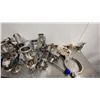 Image 4 : LARGE GROUP OF STAINLESS STEEL FITTINGS, VALVES, COUPLINGS, GAUGES, ETC.