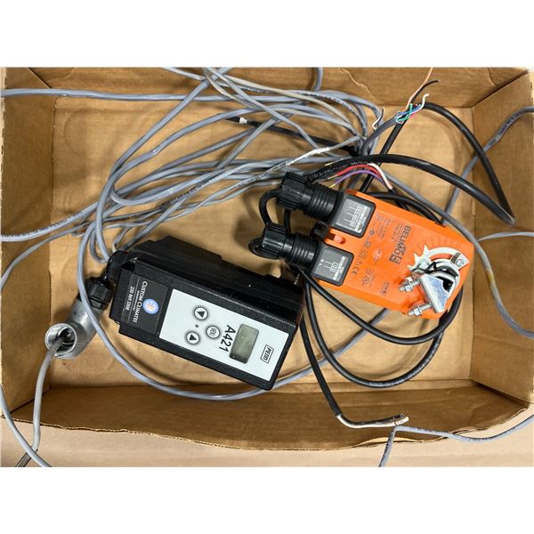 BELIMO TFB 120-S DAMPER ACTUATOR, AND PENN A421 THERMOSTATIC CONTROL WITH TEMPERATURE PROBE