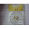 Image 1 : 1934 Mercury Dime ANACS MS61