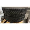 Image 6 : PAIR OF 215/75R17.5 M+S TIRES