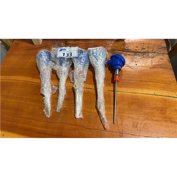 5 WZP-231 BLUE TOP PT100 -50 - 300 DEGREE C STAINLESS STEEL COMMERCIAL BREWERY BOTTLE FILLER HEADS