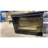 Image 5 : 2 DIMPLEX DFG3033 BLACK ELECTRIC INSERT FIREPLACES WITH GLASS ROCKS