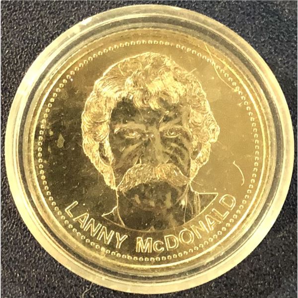 1982 CALGARY FLAMES LANNY McDONALD (HOF) DOLLAR COIN