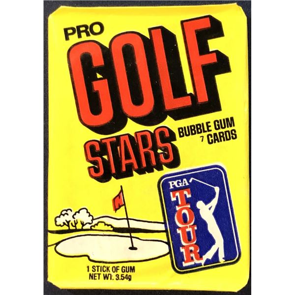 1981 DONRUSS PGA WAX PACK