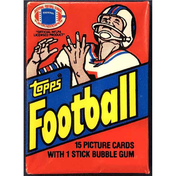 1982 TOPPS NFL WAX PACK