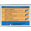 Image 2 : 2005 FLEER B.J. UPTON / SCOTT KAZMIR ROOKIE CARD