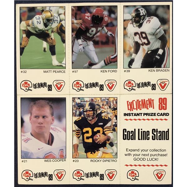 1989 VACHON CAKES CFL SHEET