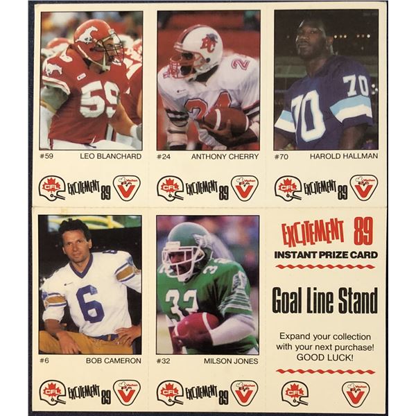 1989 VACHON CAKES CFL SHEET