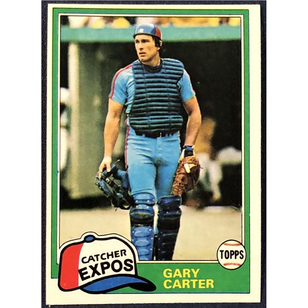 1981 TOPPS GARY CARTER (HOF)