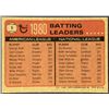 Image 2 : 1981 TOPPS GEORGE BRETT (HOF)