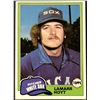 Image 1 : 1981 TOPPS LAMARR HOYT ROOKIE CARD