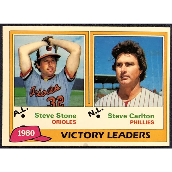 1981 TOPPS STEVE CARLTON (HOF)