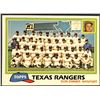 Image 1 : 1981 TOPPS TEXAS RANGERS