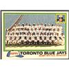 Image 1 : 1981 TOPPS TORONTO BLUE JAYS