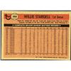 Image 2 : 1981 TOPPS WILLIE STARGELL (HOF)