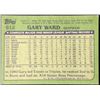 Image 2 : 1982 TOPPS GARY WARD ROOKIE CARD - SIGNED