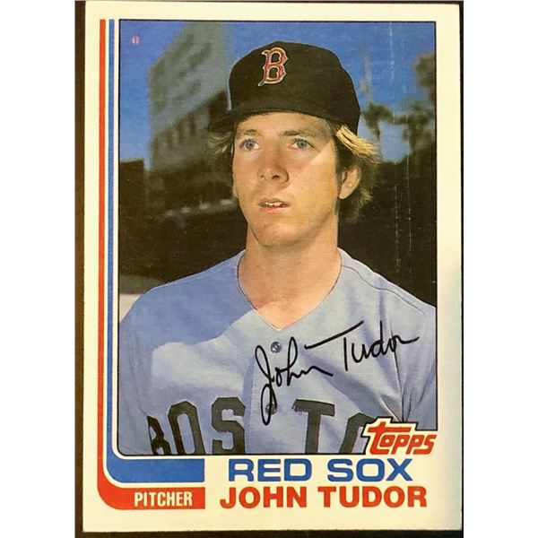 1982 TOPPS JOHN TUDOR