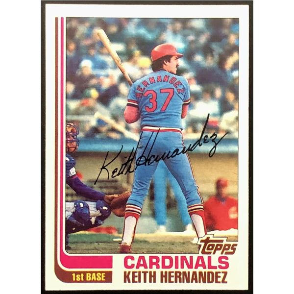 1982 TOPPS KEITH HERNANDEZ (HOF)