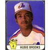 Image 1 : 1987 HOSTESS CHIPS BASEBALL HUBIE BROOKS