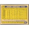 Image 2 : 1987 TOPPS DENNIS MARTINEZ