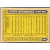 Image 2 : 1987 TOPPS KEITH HERNANDEZ