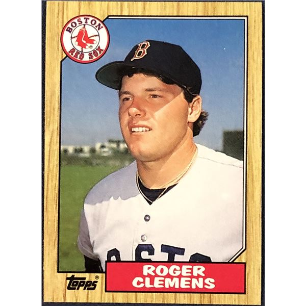 1987 TOPPSROGER CLEMENS
