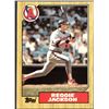 Image 1 : 1987 TOPPS REGGIE JACKSON (HOF)