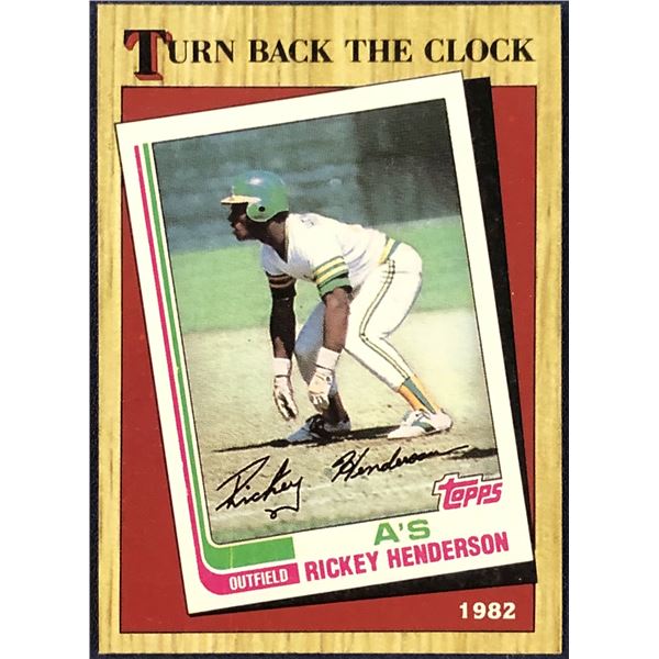 1987 TOPPS RICKEY HENDERSON (HOF)
