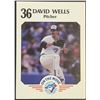 Image 1 : 1987 TORONTO BLUE JAYS FIRE DEPT - DAVID WELLS