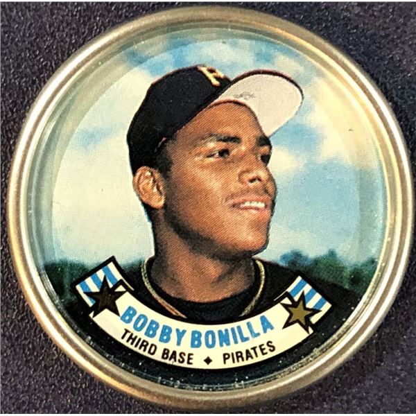 1988 TOPPS BASEBALL COIN - BOBBY BONILLA