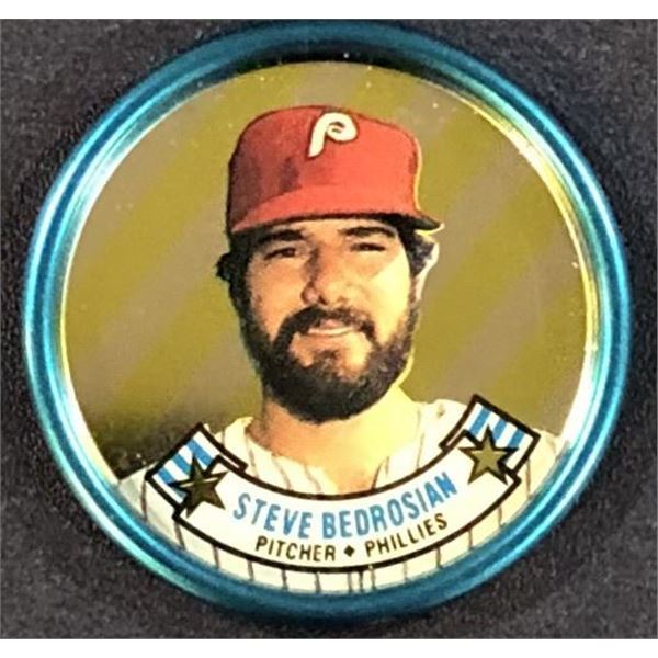 1988 TOPPS BASEBALL COIN - STEVE BEDROSIAN