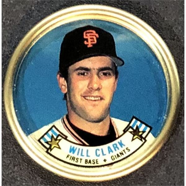 1988 TOPPS BASEBALL COIN - WILL CLARK