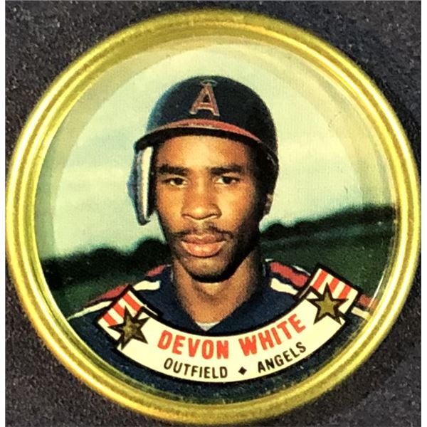 1989 TOPPS BASEBALL COIN - DEVON WHITE