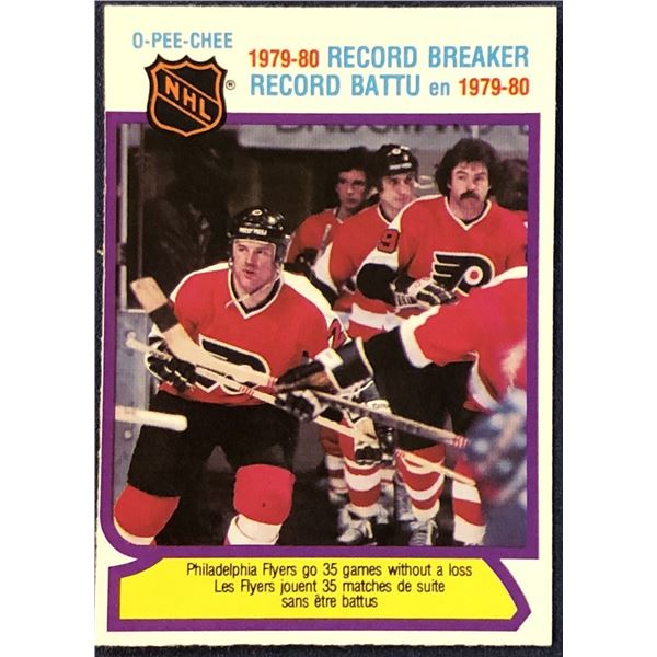 1980-81 O-PEE-CHEE PHILADELPHIA FLYERS