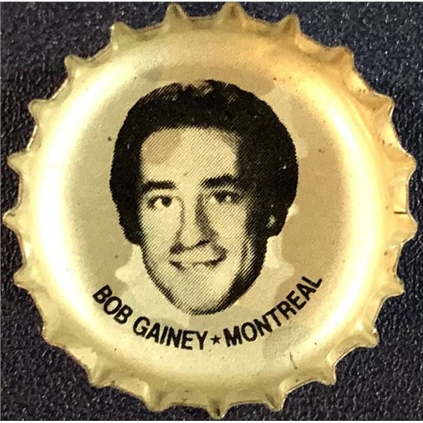 1980-81 PEPSI BOTTLE CAPS - BOB GAINEY (HOF)