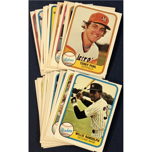 1981 FLEER BASEBALL COLLECTION (25)