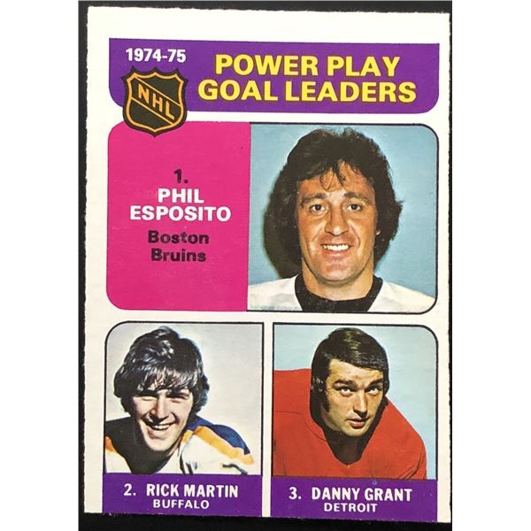 1975-76 O-PEE-CHEE HOCKEY PHIL ESPOSITO (HOF)