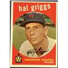 Image 1 : 1959 TOPPS WHITE BACK HAL GRIGGS