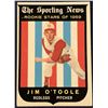Image 1 : 1959 TOPPS GREYBACK JIM O'TOOLE ROOKIE CARD