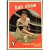 Image 1 : 1959 TOPPS GREYBACK BOB SHAW ROOKIE CARD